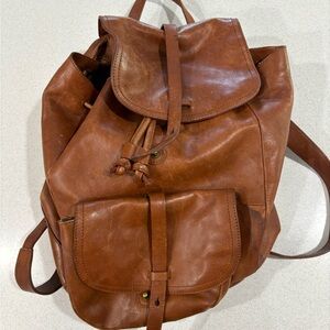 Madewell Leather Backpack